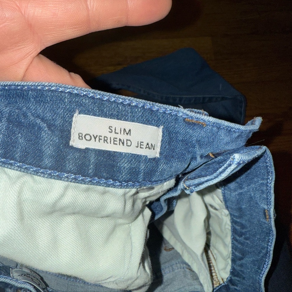 J. Crew Slim Boyfriend Blue Women's Jeans - Picture 4 of 6